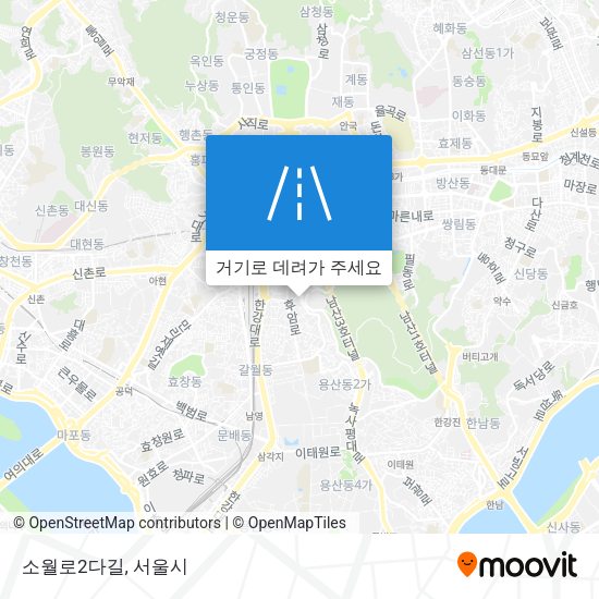 소월로2다길 지도