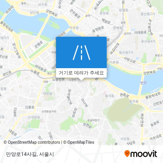 만양로14사길 지도
