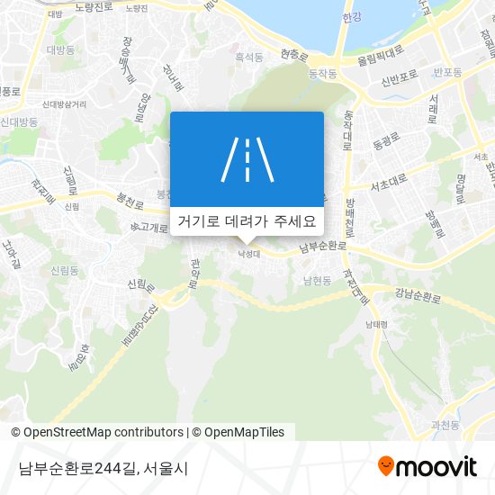 남부순환로244길 지도