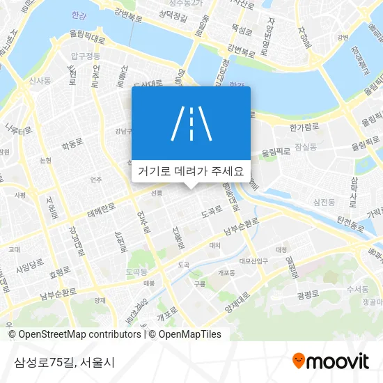 삼성로75길 지도