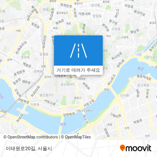 이태원로20길 지도