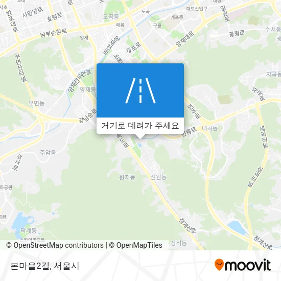 본마을2길 지도