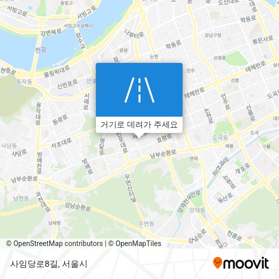 사임당로8길 지도