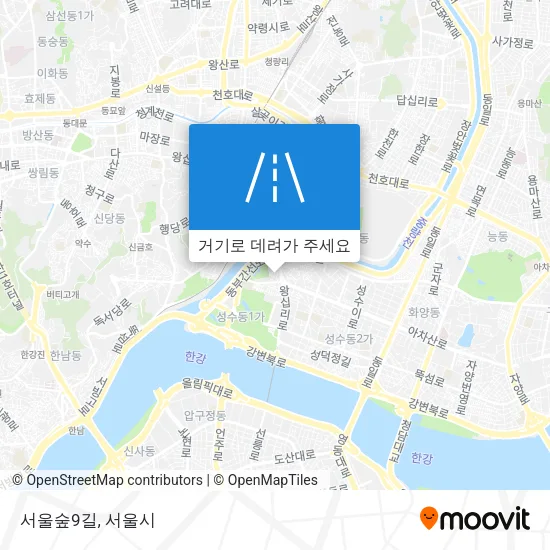 서울숲9길 지도