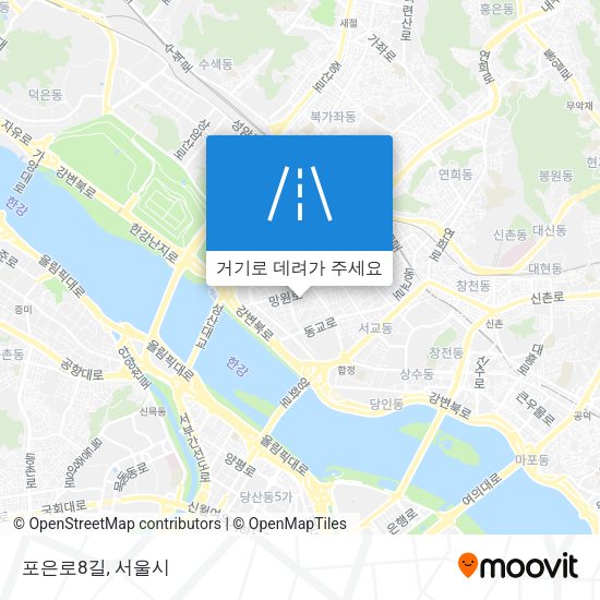 포은로8길 지도