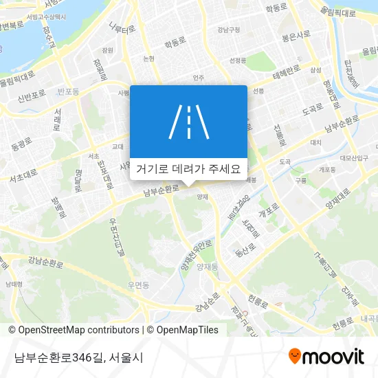 남부순환로346길 지도