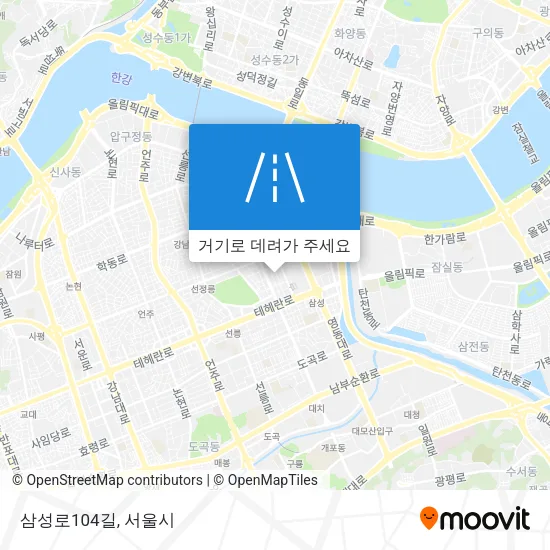 삼성로104길 지도