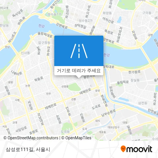 삼성로111길 지도