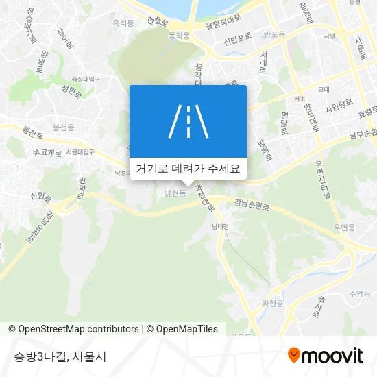 승방3나길 지도