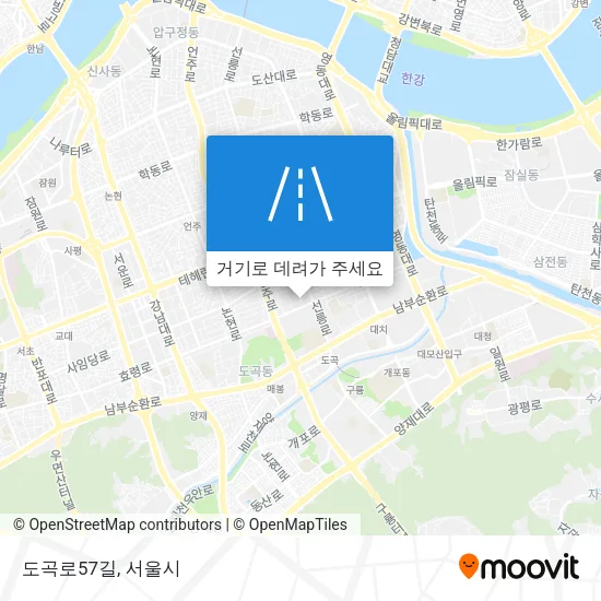 도곡로57길 지도