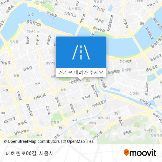 테헤란로86길 지도