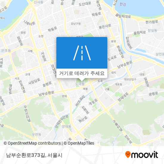 남부순환로373길 지도