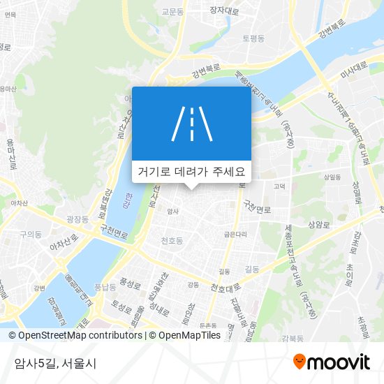 암사5길 지도