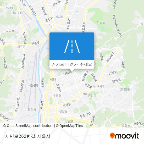 시민로262번길 지도