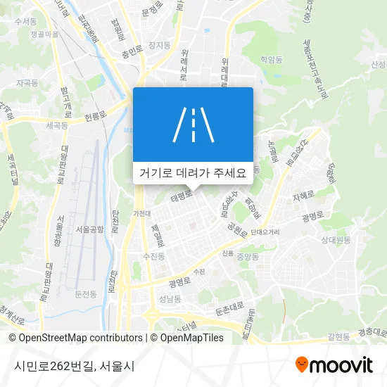 시민로262번길 지도
