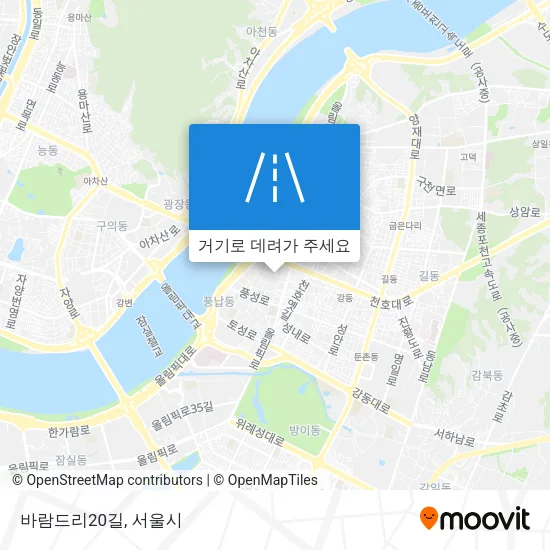 바람드리20길 지도