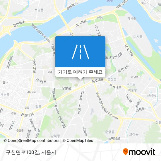 구천면로100길 지도
