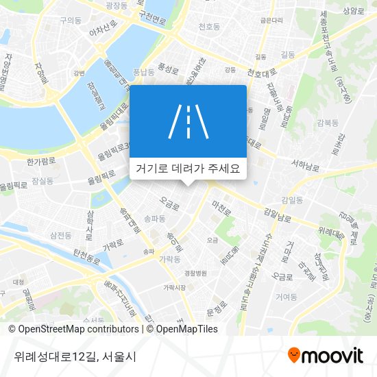 위례성대로12길 지도