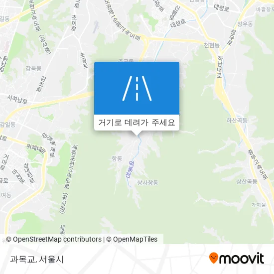 과목교 지도