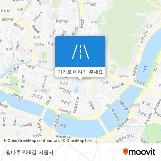 광나루로28길 지도