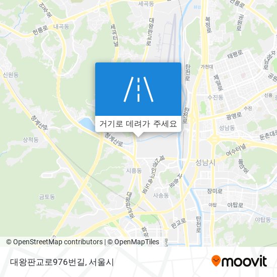 대왕판교로976번길 지도