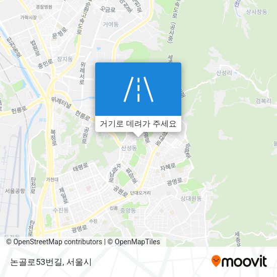 논골로53번길 지도