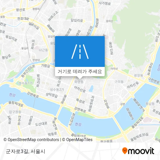 군자로3길 지도