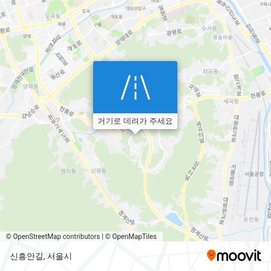 신흥안길 지도