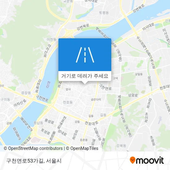 구천면로53가길 지도