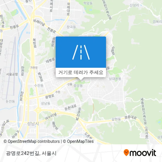 광명로242번길 지도