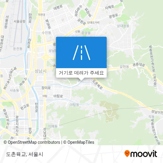 도촌육교 지도