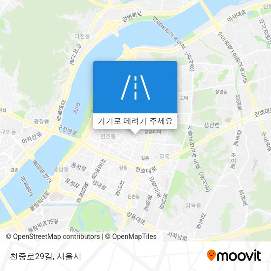 천중로29길 지도