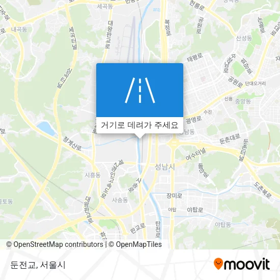 둔전교 지도