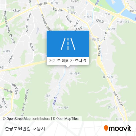 춘궁로54번길 지도