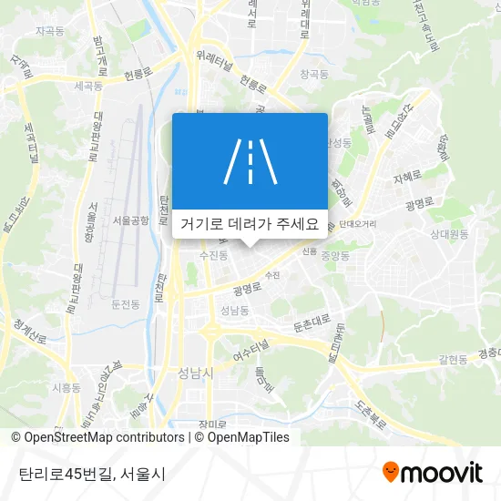 탄리로45번길 지도