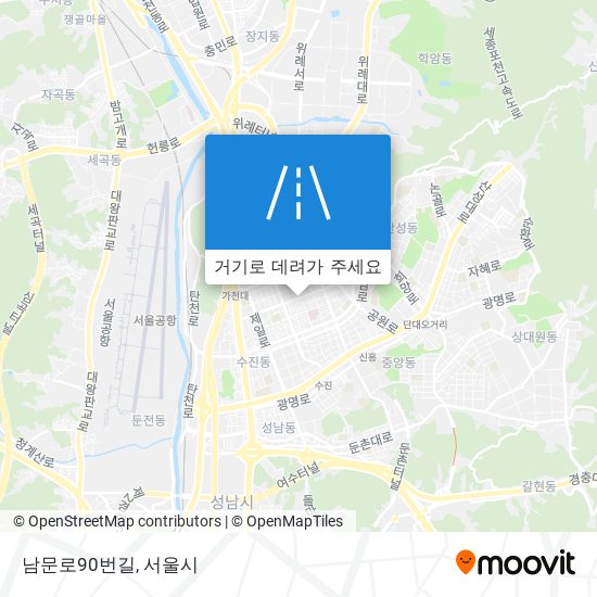 남문로90번길 지도