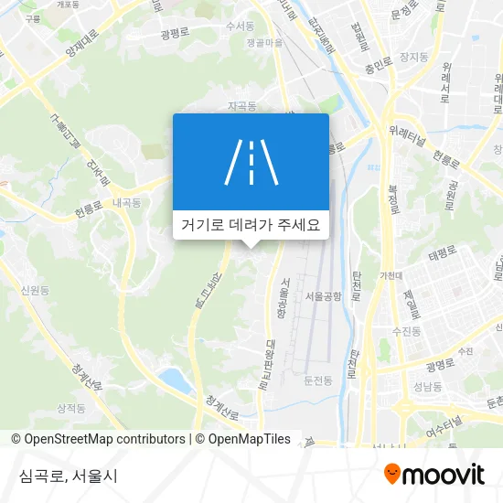 심곡로 지도