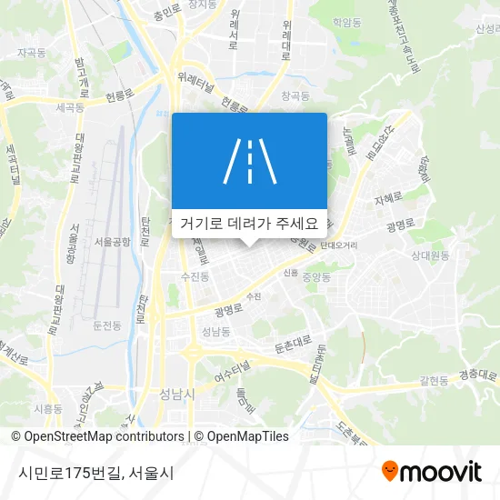 시민로175번길 지도