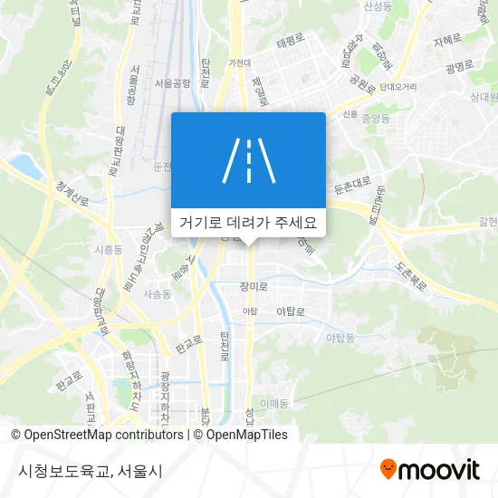 시청보도육교 지도