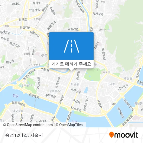 송정12나길 지도