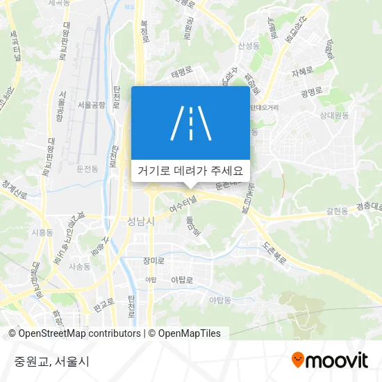 중원교 지도