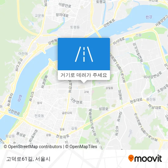 고덕로61길 지도
