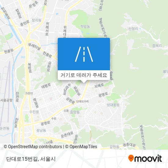 단대로15번길 지도