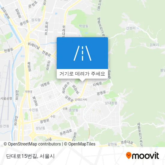 단대로15번길 지도