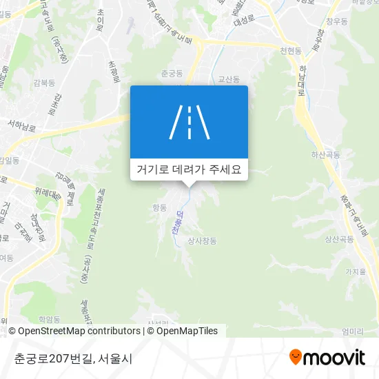 춘궁로207번길 지도