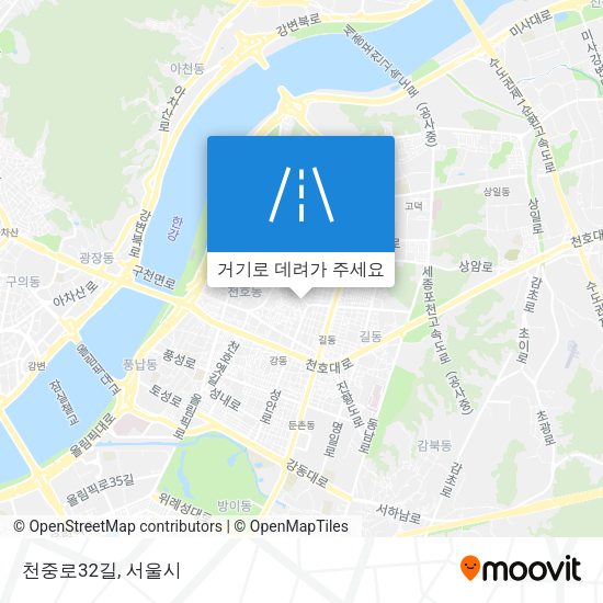 천중로32길 지도