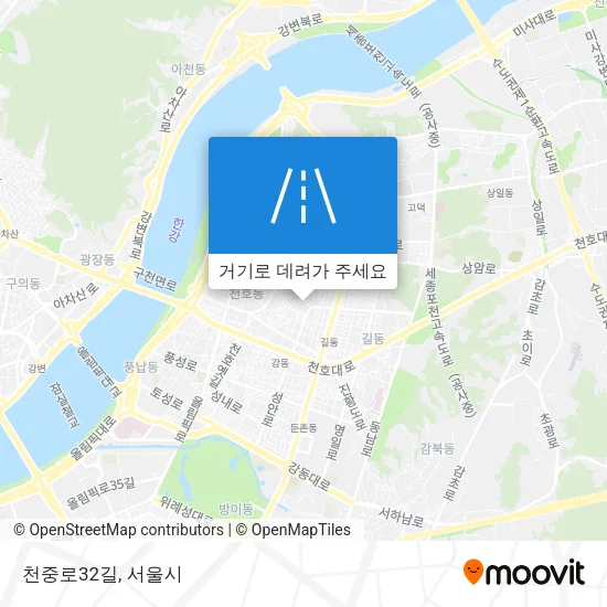 천중로32길 지도