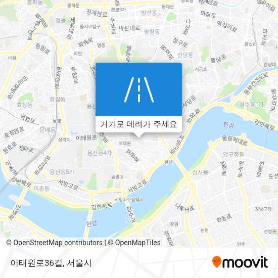 이태원로36길 지도
