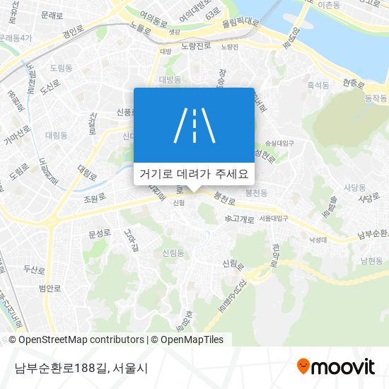 남부순환로188길 지도