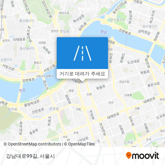 강남대로99길 지도